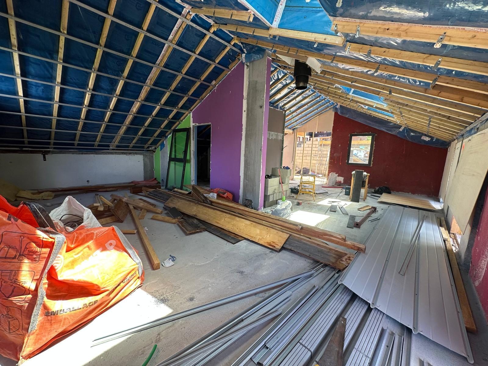 Rénovation et agrandissement d'un chalet — La Plagne 1800